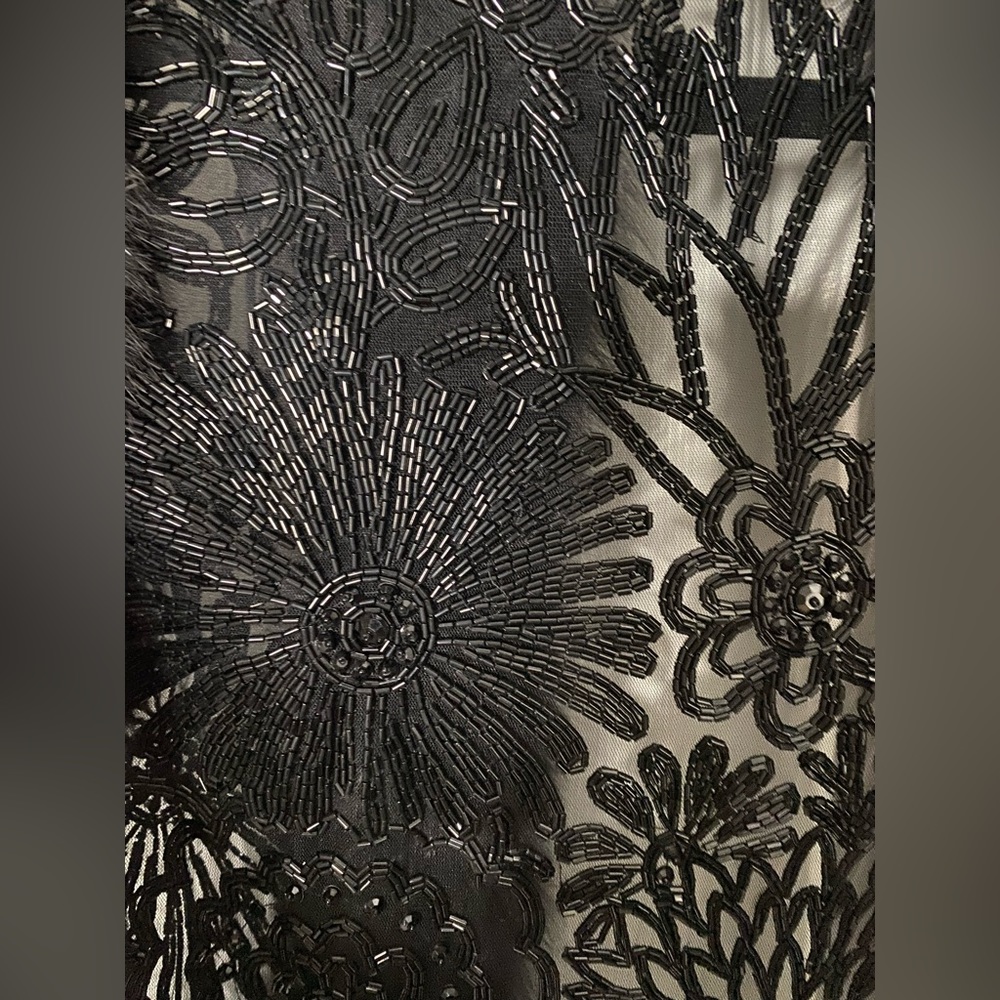 Naeem khan fox fur beaded vest - Picture 5 of 13